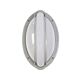 Maggiore 1 Light Bunker Light Silver - MAGGIORE-SIL