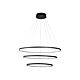 Ring Circle Design 90W LED Pendant Black / Warm White - MYFAIR-3/80