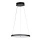 Ring Circle Design 20W LED Pendant Black / Warm White - MYFAIR-40