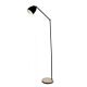 Nuda 1 Light Floor Lamp Black / Concrete - NUDA-FL-BLK