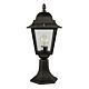 Opera 1 Light Pillar Mount Light Black - OPERA-PM BLK