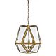 Pauline 3 Light Pendant Gold - PAULINE-3L GLD