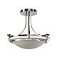 Salerno 3 Light Semi-Flush Mount Light Chrome - SALERNO-CTC D408 CH