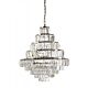 Piramido 17 Light Crystal Pendant Large Chrome - PIRAMIDO-17L CH