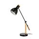 Pluto 1 Light Desk Lamp Black - PLUTO-T/L-BLK