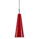 Rangio 1 Light Pendant Red - RANGIO-RED