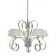 Shary 5 Light Chandelier Chrome - SHARY-5L