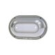 Ticchio 1 Light Eyelid Bunker Light Silver - TICCHIO-SIL