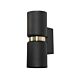 Interior Up/Down Wall Light Black - TONKA-A2 Black