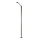 Valeta 8W LED Post Light Silver / Warm White - VALETA-1L P SIL
