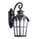 Vergara Downward Wall Light Large Black - VERGARA-LG W/B
