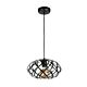 Wembley 1 Light Pendant Black - WEMBLEY-300