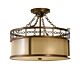 Justine Semi Flush Astral Bronze - FE/JUSTINE/SF
