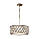 Lucia Pendant Chandelier Burnished Silver - FE/LUCIA/B