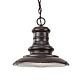 Redding Station Large Chain Lantern Restoration Bronze - FE/REDDING8/M RB