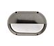 Kasko Oval Horizontal Eyelid E27 IP65 Bulkhead Silver - GK8890-SI