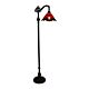 Benita Tiffany Floor Lamp Red - TL-121072R/FLKG