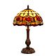 Red Tulip Tiffany Table Lamp - TL-12235/KG
