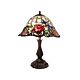 Rose & Dragonfly Tiffany Table Lamp Large - TL-16809/KG