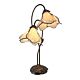 Tiffany Twin Lotus Table Lamp Beige - TL-AL/8RC