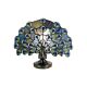 Tiffany Peacock Novelty Table Lamp Blue Turquoise - TL-QN2816