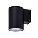 Volintas 8W 240V LED Fixed Wall Pillar Light Matt Black / Tri-Colour - HCP-212080