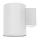 Volintas 15W 240V LED Fixed Wall Pillar Light Matt White / Tri-Colour - HCP-213150