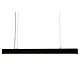 Proline 1200mm 48W LED Dali Dimmable Pendant Matt Black / Tri-Colour - HCP-692484