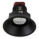Lyra Deep Tilt 6W Recessed Triac Dimmable LED Downlight Black / Quinto - HCP-81220106