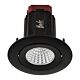 Lyra 13W Round Tilt Recessed Triac Dimmable LED Downlight Black / Quinto - HCP-81220613
