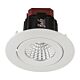 Lyra 6W Round Tilt Recessed Triac Dimmable LED Downlight White / Quinto - HCP-81320606