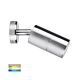 Tivah 5W 240V Adjustable LED Wall Pillar Light 316 Stainless Steel / Tri-Colour - HV1207GU10T