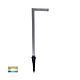 Nedia 7W 12V DC Square LED Spike Light 316 Stainless Steel / Tri-Colour - HV1459T-SS316