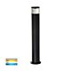 Highlite 5W 240V LED Bollard Light Matt Black / Tri-Colour - HV1601T-BLK