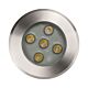 Split 5W 12V DC LED Inground Uplighter 316 Stainless Steel / Cool White - HV1842C