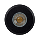 Elite 3W 12V DC LED Inground Deck Light Black / Warm White - HV2881W-BLK