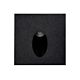 Reces 3W 12V DC Square LED Step Light Black / Warm White - HV3215W-BLK