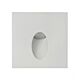 Mini Reces 1W 12V DC Square LED Step Light White / Cool White - HV3216C-WHT