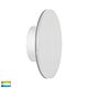 Halo 12W Round LED Wall Light White / Tri-Colour - HV3592T-WHT