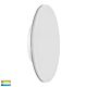 Halo 18W Round LED Wall Light White / Tri-Colour - HV3593T-WHT