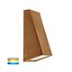 Taper 9W 240V E27 LED Wall Wedge Light Copper / Tri-Colour - HV3601T-CP