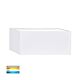 Nikki 6W 240V Up & Down LED Wall Light White / Tri-Colour - HV3637T-WHT