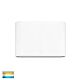 Lisse 4W 12V DC LED Wall Light White / Tri-Colour - HV3641T-WHT-12V