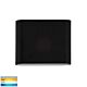 Lisse 6W 12V DC Up & Down LED Wall Light Black / Tri-Colour - HV3642T-BLK-12V