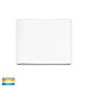 Lisse 6W 240V Up & Down LED Wall Light White / Tri-Colour - HV3642T-WHT-240V