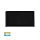 Lisse 10W 240V Up & Down LED Wall Light Black / Tri-Colour - HV3644T-BLK-240V