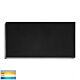 Essil 10W 12V DC Up & Down LED Wall Light Black / Tri-Colour - HV3648T-BLK-12V