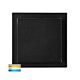 Pivot 10W 240V Swivel Square LED Wall Light Black / Tri-Colour - HV3667T-BLK