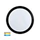 Stor 30W 240V LED Bunker Wall Light Matt Black / Tri-Colour - HV3670T-BLK