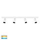 Revo 32W Dimmable LED Spotlight Bar White / Tri-Colour - HV4002T-4-WHT